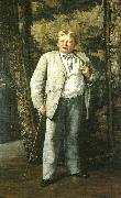 Ernst Josephson Portratt av Carl Skanberg oil painting
